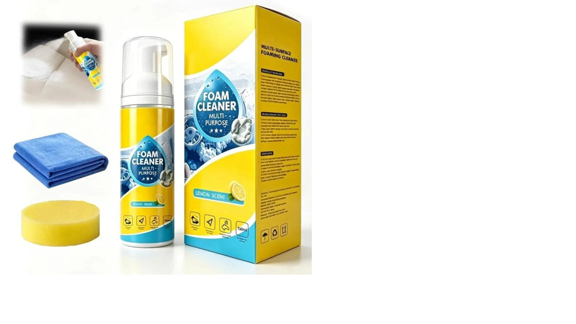 ONYXX 4-in-1 Multi-Enzyme Foam Spray Cleaner Car Interior, Kitchen, Bathroom & Sofa (200 g)