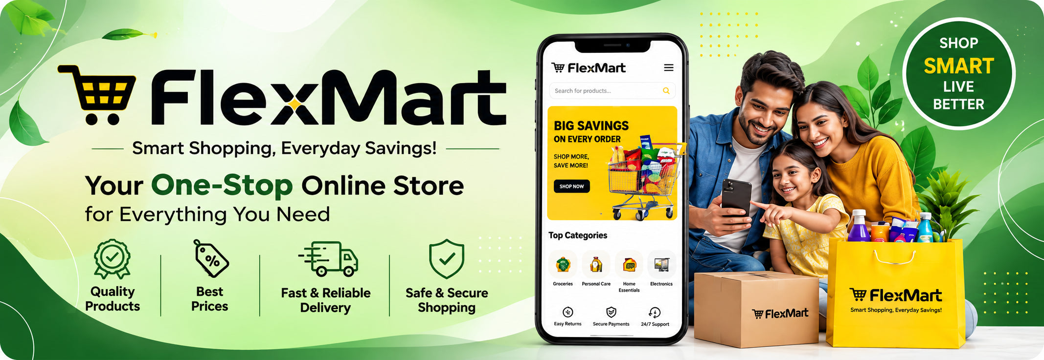 FlexMart — Smart Shopping, Everyday Savings